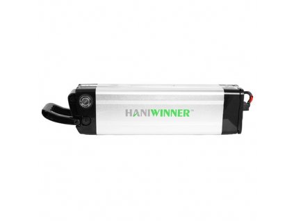 HANIWINNER HA030-01 Electric Bike Rechargeable Lithium Battery 48V 12.5A 600W with Charger - White