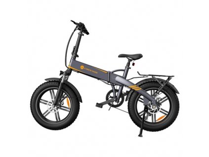 ADO A20F XE 250W Electric Bike 20*4.0 Inch Fat Tire Folding Frame 7-Speed Gears Removable 10.4 AH Lithium-Ion Battery E-bike - Grey
