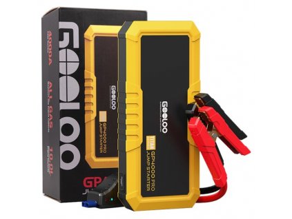 GOOLOO GP4000 PRO Jump Starter, 26800mAh Power Bank, 4000A Peak, 15V 10A DC Output, 1W White LED, 10L Diesel