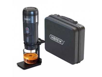 HiBREW H4A 80W Portable Car Coffee Machine,3-in-1 Expresso Coffee Maker - Black