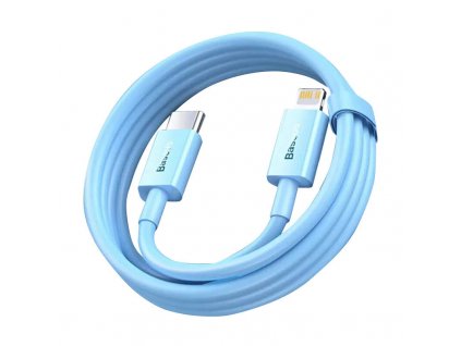 Kábel USB-C na Lightning Baseus ,PD 20W 1m (modrý)