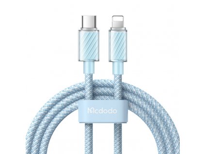 Kábel USB-C na Lightning McdodoCA-3664, 36 W, 2 m (modrý)