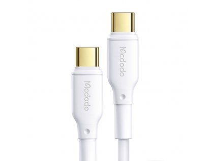 Kábel USB-C na USB-C Mcdodo CA-8350, 100W, 1,2 m (biely)