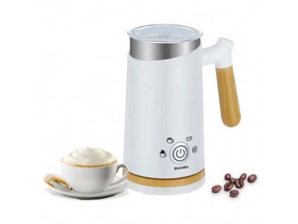 BioloMix BN11 4 in 1 Hot and Cold Milk Frother, 150ml Frothing Capacity, 300ml Heating Capacity