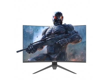 KTC H27S17 27-inch 1500R Curved Gaming Monitor QHD 2560x1440 16:9 ELED 165Hz 99% sRGB 4000:1 Contrast Ratio 1ms MPRT Response Time Low Motion Blur Compatible with FreeSync G-Sync USB HDMI2.0 2xDP1.2 Audio Out VESA Mount