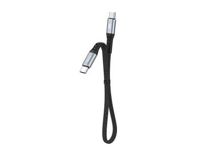 Kábel USB-C na USB-C Dudao 100W PD 0,23 m (čierny)