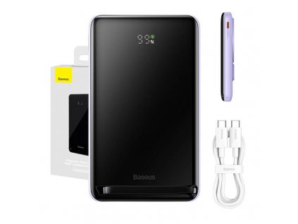 Powerbank Baseus Magnetic 10000mAh 20W (fialová)