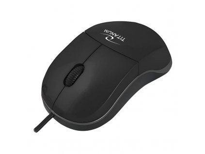 Esperanza TM124K Titanium Wired mouse (čierna)