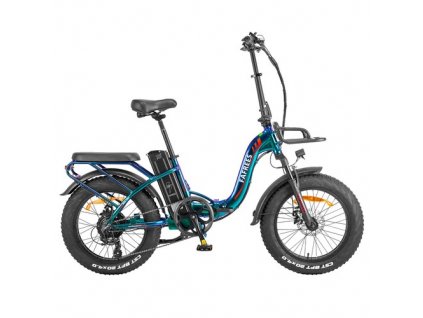 Fafrees F20 Max Electric Bike, 20*4.0 Inch Fat Tire, 500W Brushless Motor, 48V 22.5Ah Battery, 25km/h Speed, Front & Rear Disc Brakes, Shimano 7-Speed - Aurora Green