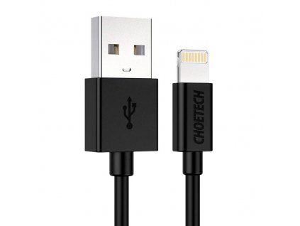 Kábel USB na Lightning Choetech IP0026,1,2 m (čierny)