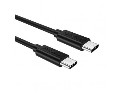 Choetech niklový kábel USB-C USB -C 1 m (čierny)