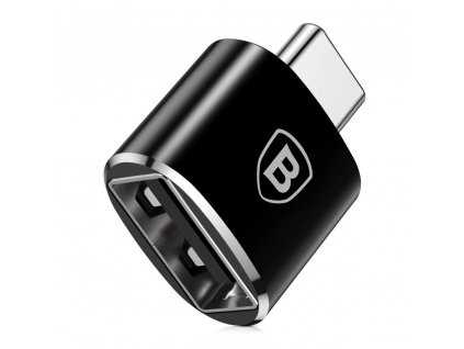 Baseus adaptér z USB na USB typu C OTG čierny (CATOTG-01)
