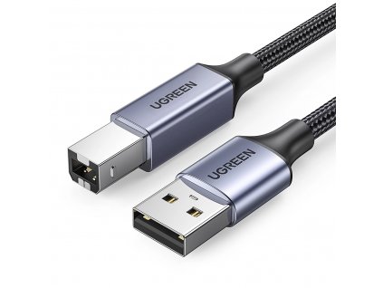 Ugreen Kábel tlačiarne USB typu B (samec) - USB 2.0 (samec) 480 Mb/s 5 m čierny (US369 90560)