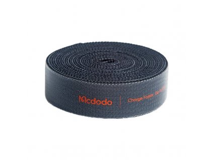 Suchý zips, organizér káblov Mcdodo VS-0960 1m (čierny)