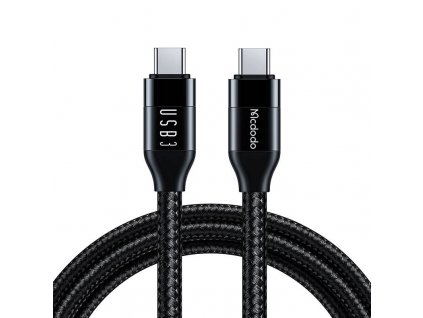 Kábel USB-C na USB-C Mcdodo CA-7132, 100 W, 1,2 m (čierny)