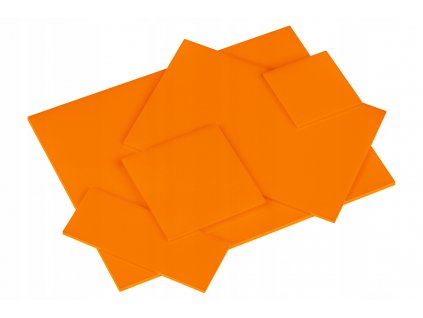 Oranžové plexisklo 400x300x3mm