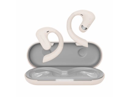 Slúchadlá TWS OneOdio OpenRock S (krémové)