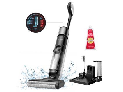 Ultenic AC1 Elite Cordless Vacuum And Mop with Self-Cleaning, Up to 50min Runtime, Smart Dirt Detection, 3 Cleaning Mode, LCD Display, Dual Tank, Self-propelled, Great for Hard Floors and Sticky Messes
