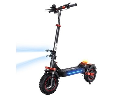 iScooter iX5S Electric Scooter, 1000W Motor, 48V 15Ah Battery, 11-inch Tire, 25km/h Max Speed, 65km Range, Dual Disc Brakes, Front & Rear Shock Absorbers