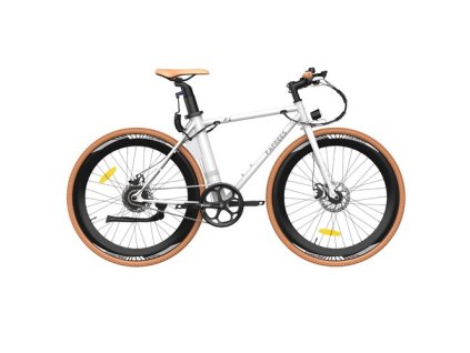 Fafrees F1 Electric Bike, 250W Motor, 36V 10AH Battery, CST 700C*38C Tires, 25km/h Max Speed, 90km Max Range, Dual Mechanical Disc Brakes - Orange White