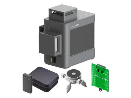Samonivelačný 3D 360 krížový laser HOTO QWFGJ002 (±3mm/10m 5200mAh)