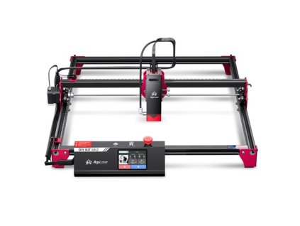 AlgoLaser DIY KIT MK2 10W Laser Engraver, 3.5inch Touch Screen, 0.01mm Accuracy, 0.05mm*0.1mm Spot, 12,000mm/min Engraving Speed, 400*435mm (157.5*171.3inch)