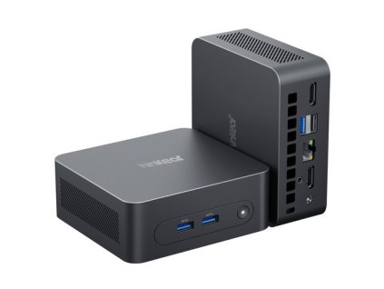 Ninkear N10 Mini PC, Intel N100 4 Cores Max 3.4GHz, 16GB RAM 512GB SSD, 2*HDMI 2.0 (4K@60Hz) Dual Display, 2.4/5GHz WiFi Bluetooth 5.0, 3*USB 3.0 1*USB 2.0 1*RJ45 1*Headphone Jack