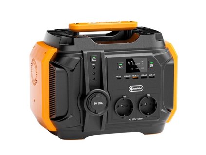 FlashFish A501 Portable Power Station 540Wh/500W (Peak 1000W) AC 230V Output Portable Solar Generator CPAP Battery Failure Provides Emergency Power Supply for Motorhomes/Vans Outdoor Camping