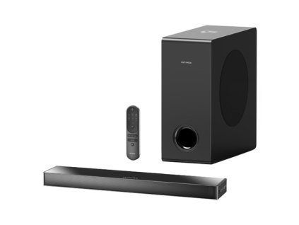 ULTIMEA Nova S40 Soundbar Subwoofer Kit, 2.1 Channel, BassMax, Remote Control, Bluetooth 5.3 Connection, Wired Subwoofer with Adjustable Bass
