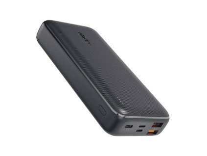 Powerbank Aukey PB-N74S, 20000mAh, 20W PD, 22,5W SCP (čierna)