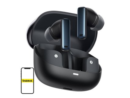 Slúchadlá TWS Baseus Bowie M2s (čierne)