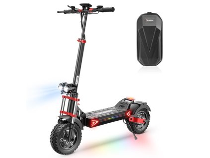 iScooter iX8 Electric Scooter, 2*1200W Motor, 48V 20AH Battery, 12-inch Tire, 60km/h Max Speed, 70km Range, Dual Hydraulic Disc Brakes, Front & Rear Suspension
