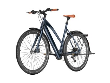 Fafrees F700W Electric Bike, 250W Motor, 36V 10Ah Battery, 700*42C Tires, 25km/h Max Speed, 100km Max Range, Hydraulic Disc Brakes, Torque Sensor, SHIMANO CUES 9-speed - Blue