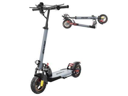 IENYRID A1 Electric Scooter, 250W Motor, 48V 12.5Ah Battery, 10 inch Tires, 25km/h Max Speed, 30km Range, Front & Rear Mechanical Disc Brakes, Spring Shock Absorber
