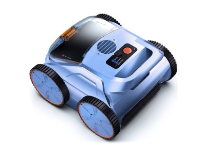 SEAUTO SAT 20 Cordless Robotic Pool Vacuum Cleaner, Full Coverage Cleaning, 18,000 Super Strong Suction, 4800GPH Water Rate, 3 Cleaning Modes, Self-Parking, Intelligent Navigation for Inground Pools, Blue
