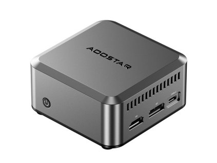 AOOSTAR N1 Pro Mini PC, Intel N150 4 Cores Max 3.6GHz, 12GB LPDDR5 RAM 512GB SSD, HDMI + DP + Type-C Triple 4K Display, WiFi 5 Bluetooth 4.2, 3*USB3.2, 2*2.5G LAN, 1*Audio Jack - EU Plug