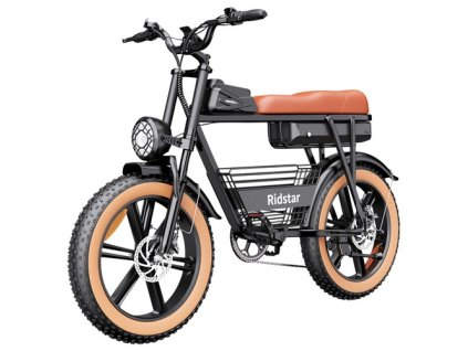Ridstar CR20 Electric Bike, 1000W Motor, 48V 20Ah Battery, 20*4.0 inch Fat Tires, 48km/h Max Speed, 70km Max Range, Front & Rear Mechanical Disc Brakes, Shimano 7-speed, LCD Display