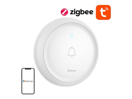Inteligentný zvonček Zigbee Heiman HS2DB Tuya