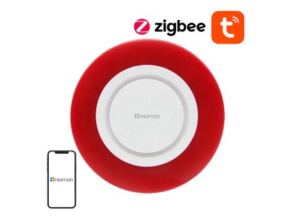 Inteligentná bezdrôtová poplachová siréna Heiman HS2WD Tuya Zigbee