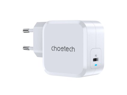PD8007 USB-C PD45W nabíjačka Choetech EU (biela)