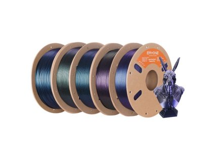 5kg ERYONE Burnt Titanium Dual Color PLA - 1kg Blue&Rose/ Green&Gold/ Black&Blue/ Black&Rose/ Black&Purple