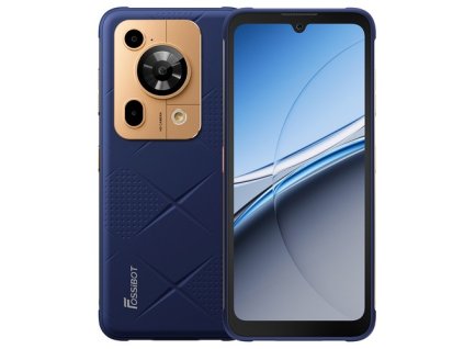 FOSSiBOT F112 Pro 5G Rugged Phone, 50MP+5MP Rear Camera, 7150mAh Battery, 6.88-inch HD+ Screen, 8GB RAM 256GB ROM, Android 14, IP68/IP69K, Blue