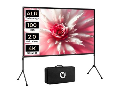 Ultimea Photon E-ALR 100 inch Projection Screen with Stand