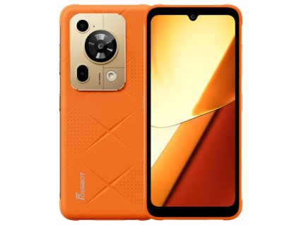 FOSSiBOT F112 Pro 5G Rugged Phone, 50MP+5MP Rear Camera, 7150mAh Battery, 6.88-inch HD+ Screen, 8GB RAM 256GB ROM, Android 14, IP68/IP69K, Orange