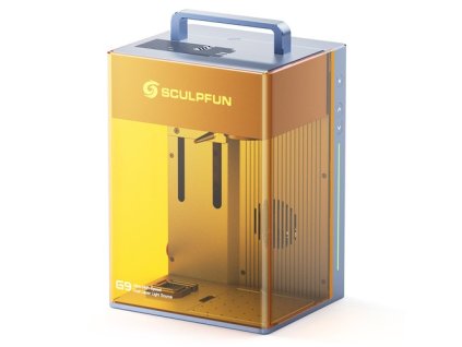 SCULPFUN G9 Dual Laser Engraver, Class I, 2W 1064nm IR & 10W 455nm Diode Blue, 5000mm/s Speed, 0.001mm Accuracy, 105*105mm, Electric Lift, SGD Laser/ Lightburn
