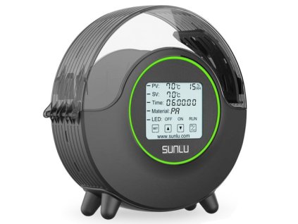SUNLU S2 Filament Dryer Box of 3D Printer Filament Compatible with 1.75mm, 2.85mm Filament Maximum Capacity φ210 x 85 mm
