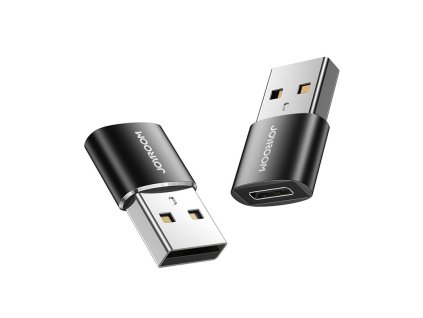 Adaptér USB samec - samica typu C (2 kusy) Joyroom S-H152 (čierny)