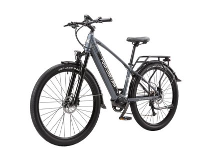 PURE UNICORN U6 Electric Bike, 500W Motor, 48V 14Ah Battery, 29 inch Tires, 35km/h Max Speed, 70km Range, Dual Hydraulic Brakes, Front Air Suspension, LCD Display, 9-speed Transmission - Grey