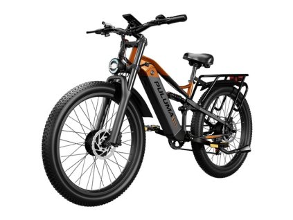 PULUMA PE86 Pro Electric Bike, 500W*2 Motor, 48V 20Ah Battery, 26 inch Tires, 40km/h Max Speed, 150km Range, Hydraulic Brakes, Oil Spring Suspension System, Shimano 7-speed, LCD Display, Torque Sensor