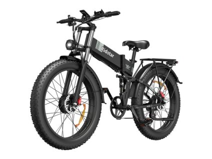 Ridstar H26 Pro Electric Bike, 1500W*2 Motor, 52V 20Ah Battery, 26*4.0 inch Tires, 60km/h Max Speed, 70km Range, Dual Hydraulic Brakes, Front & Rear Shock Absorption, LCD Display, 7-speed